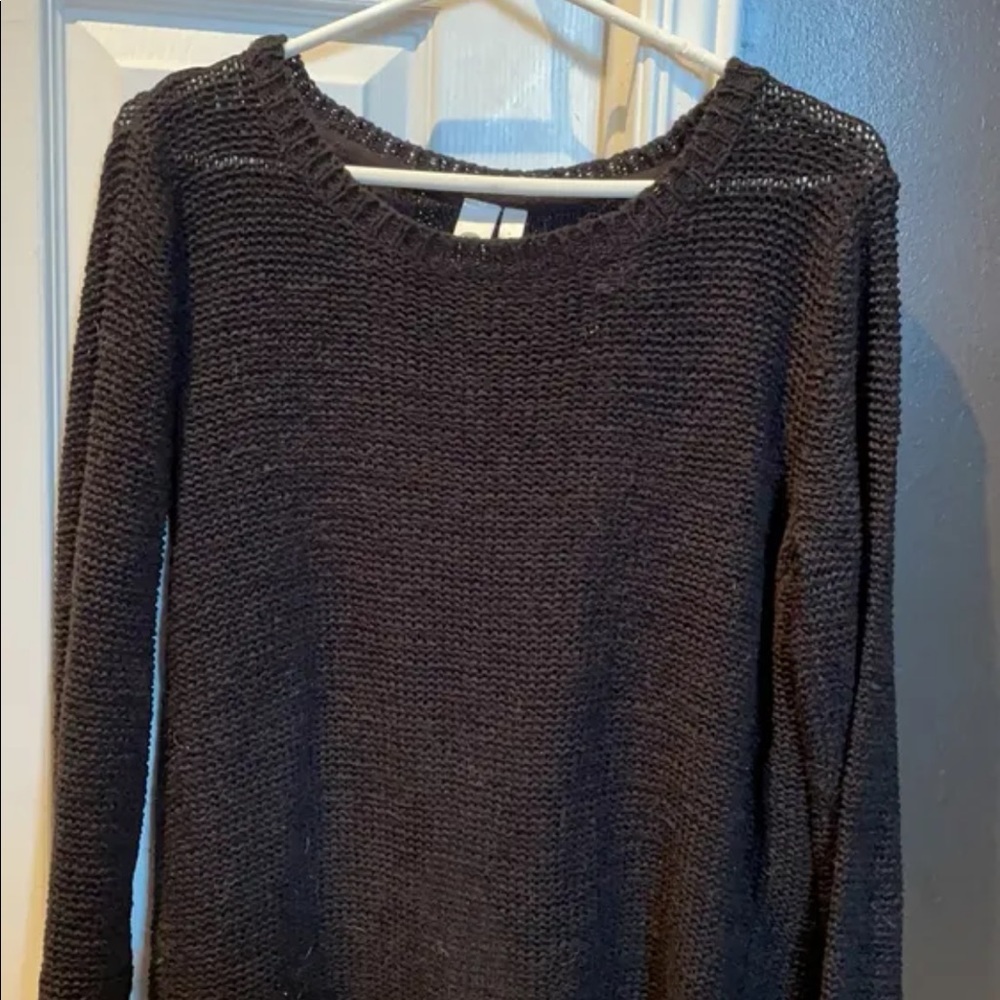 Sweatshirt, brand: mile end, size: large, black